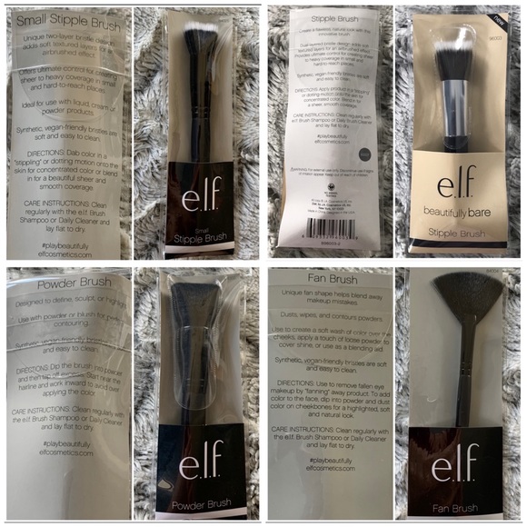 4Pc e.l.f. Makeup Brush Set NIB U - Picture 4 of 8